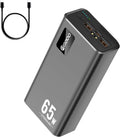 PSOOO Power Bank 65W 27000mAh Laptop Battery Pack