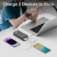PSOOO Power Bank 65W 27000mAh Laptop Battery Pack